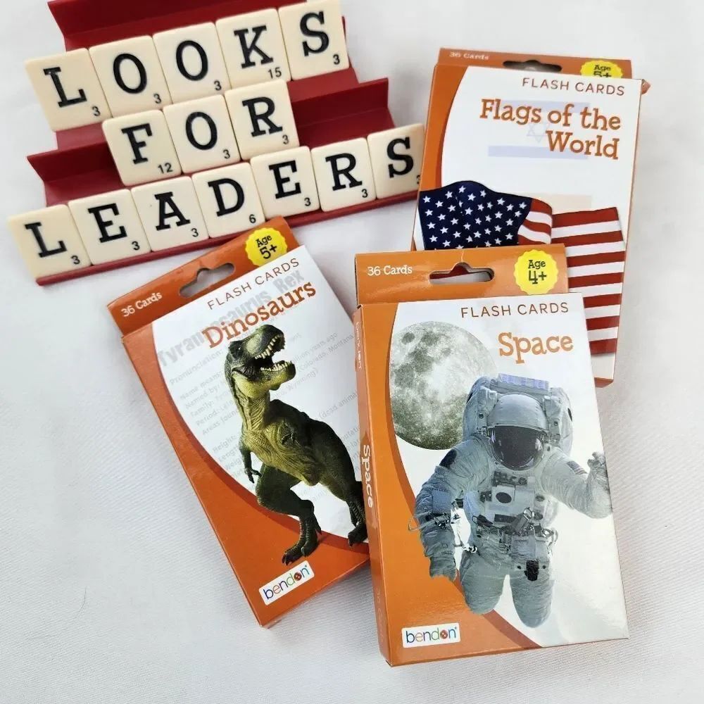 🩵NIB Trivia Bundle Flash Cards Set of 3